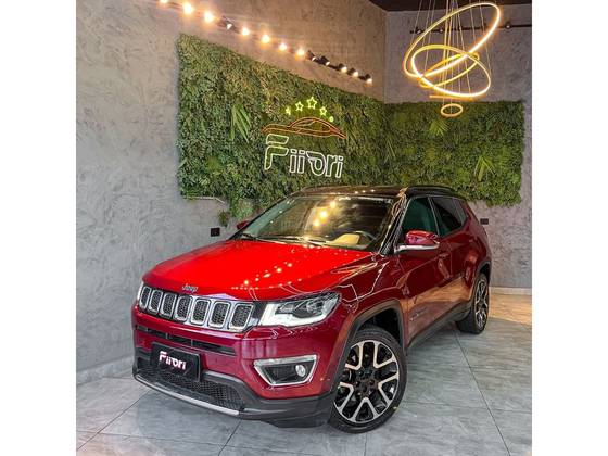 JEEP COMPASS 2.0 16V FLEX LIMITED AUTOMÁTICO JEEP COMPASS 2.0 16V FLEX LIMITED AUTOMÁTICO